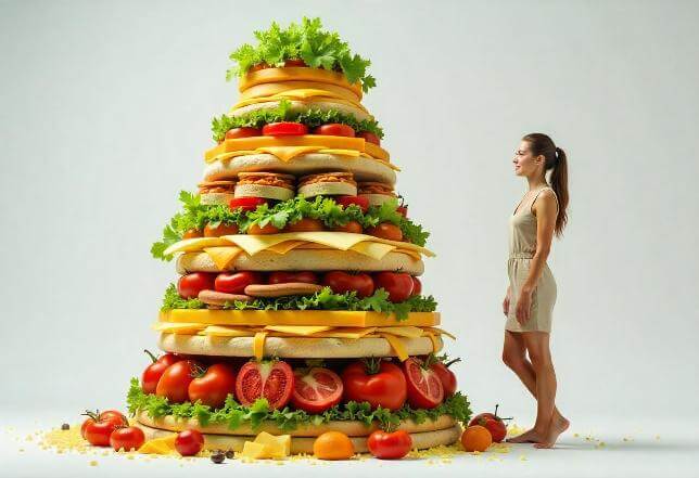 Zbyt duży ujemny bilans kaloryczny w anoreksji