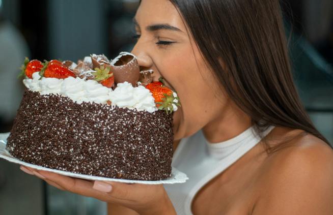 Objadanie się BED binge eating disorder